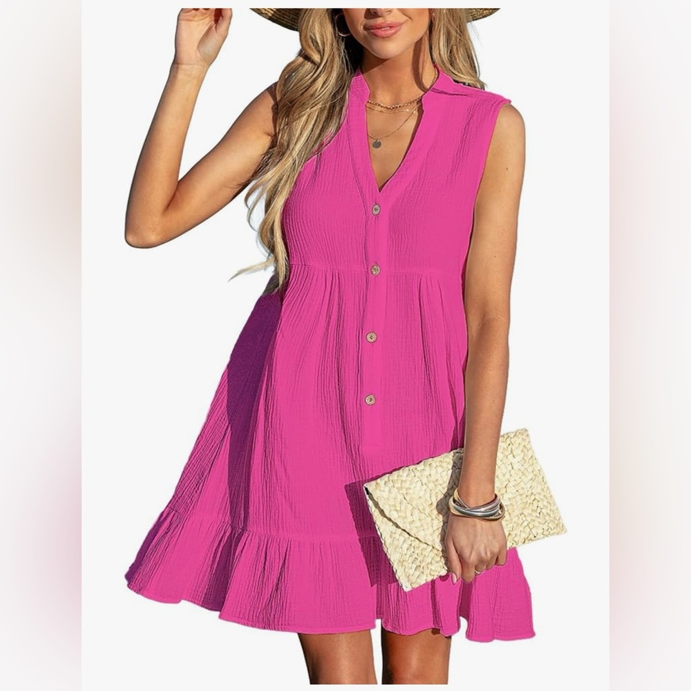 Cupshe coverup mini dress